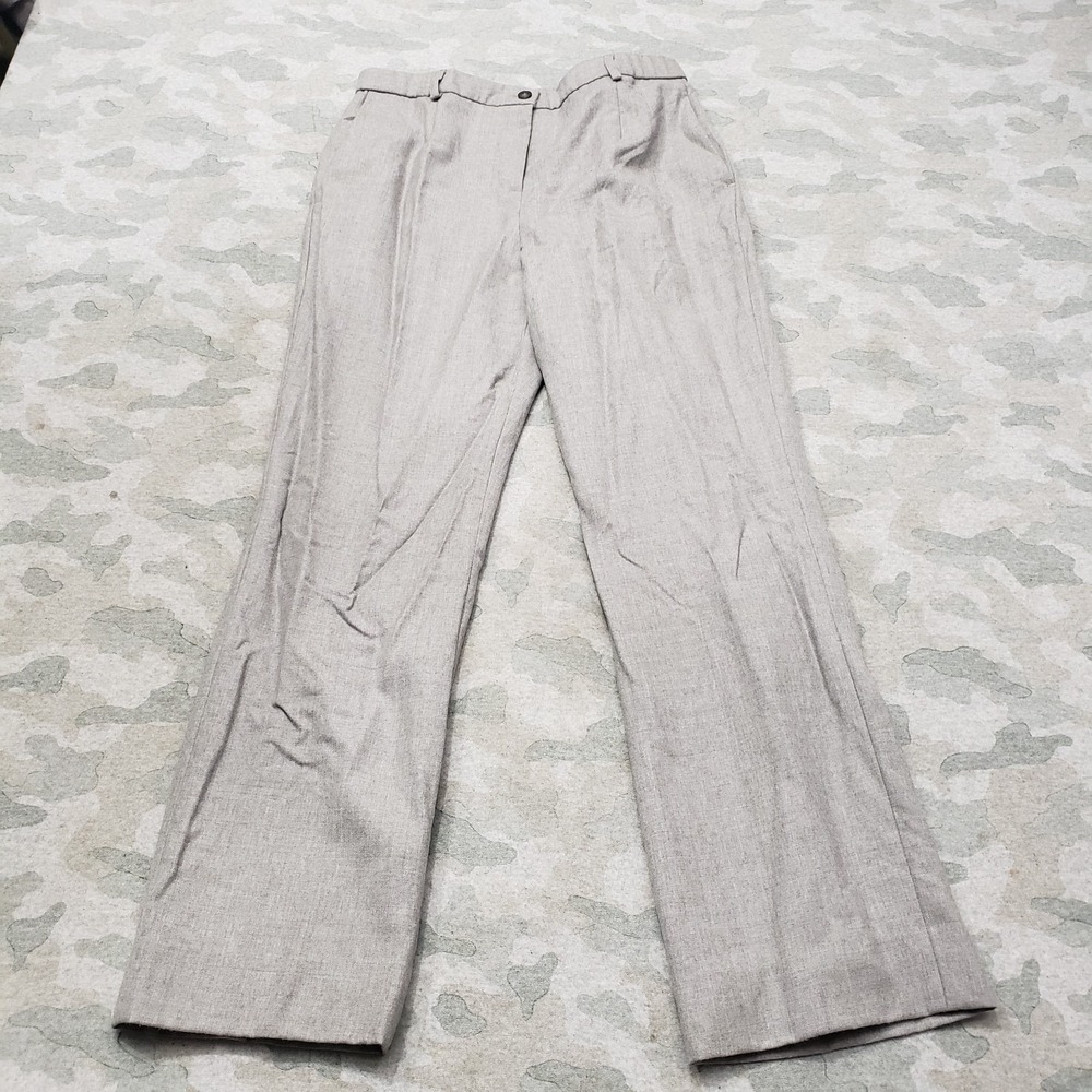 Pendleton Pants Womens 8‎ Petite Gray Bootcut Pockets Wool